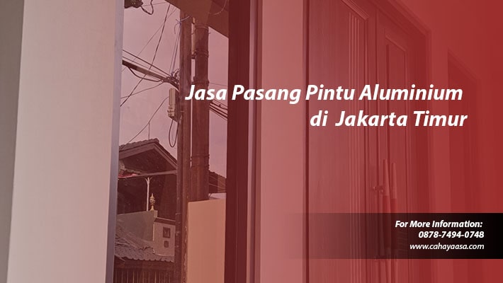 jasa pasang pintu aluminium jakarta timur