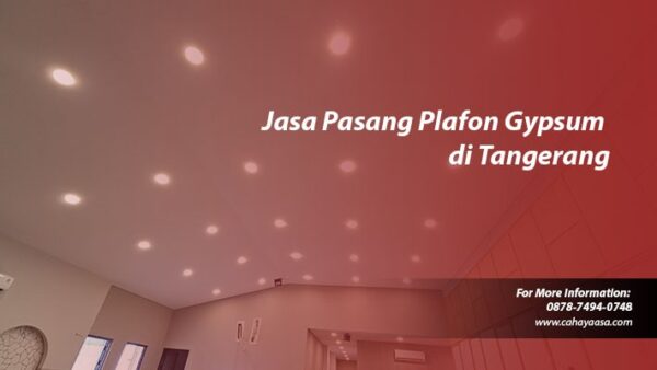 jasa pasang plafon gypsum tangerang