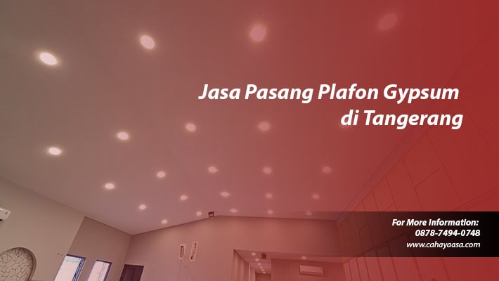 jasa pasang plafon gypsum tangerang