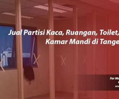 jual partisi kaca tangerang